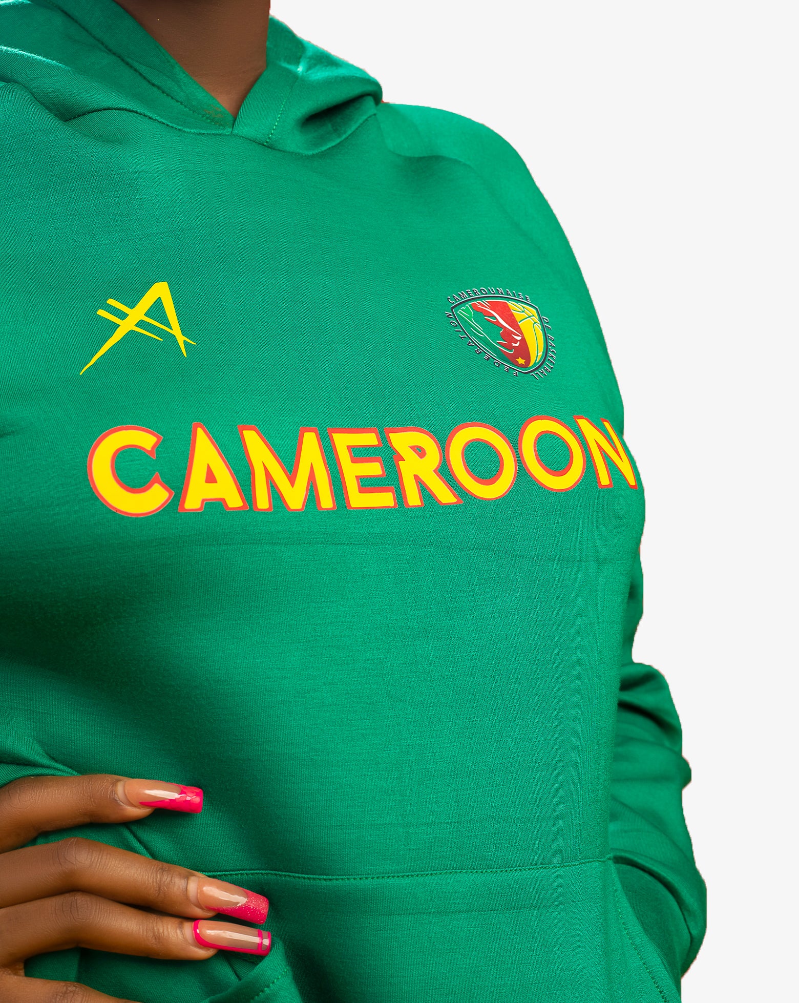 Cameroon Basketball Hoodie