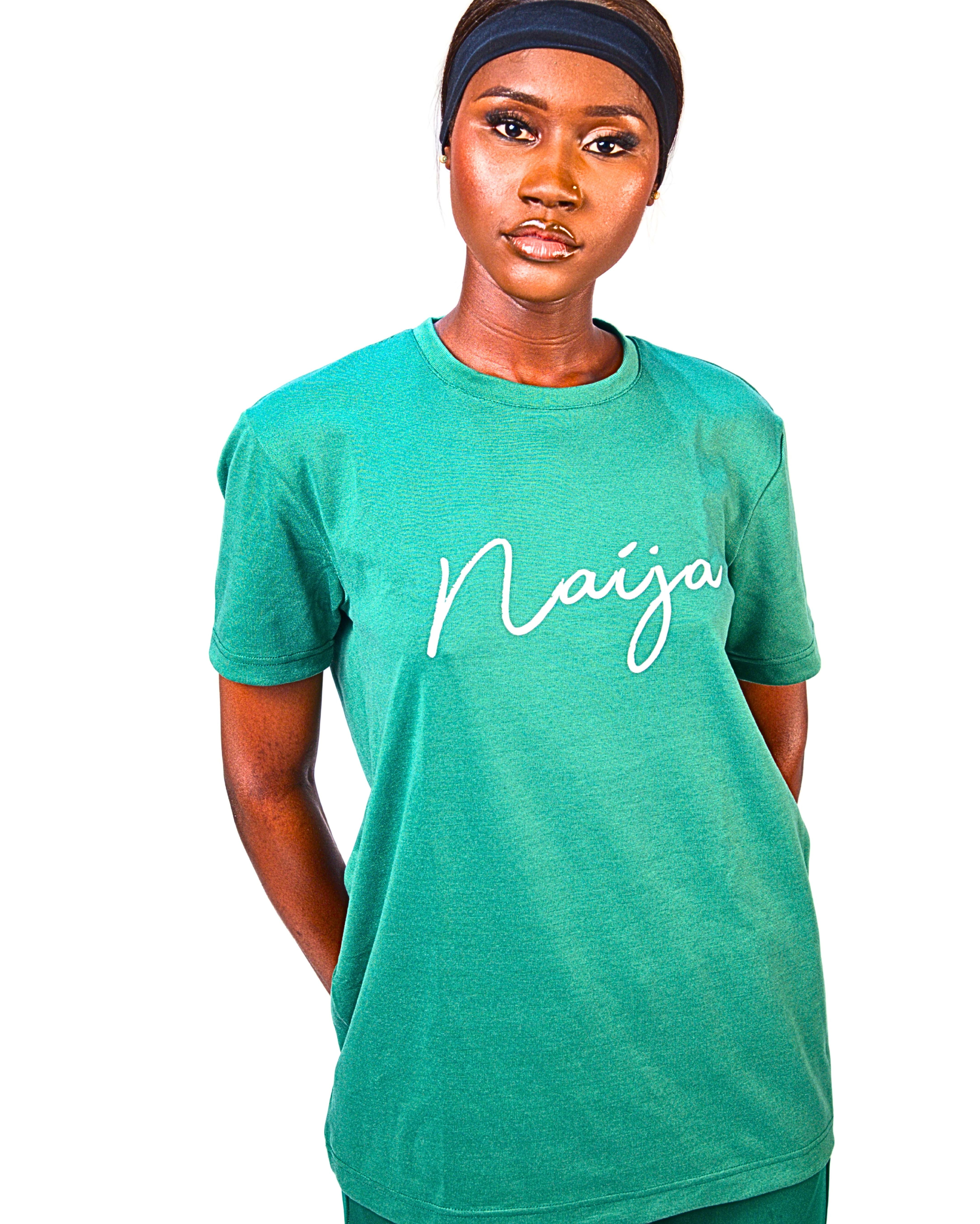 AFA Unisex Nigeria T-Shirt - Green