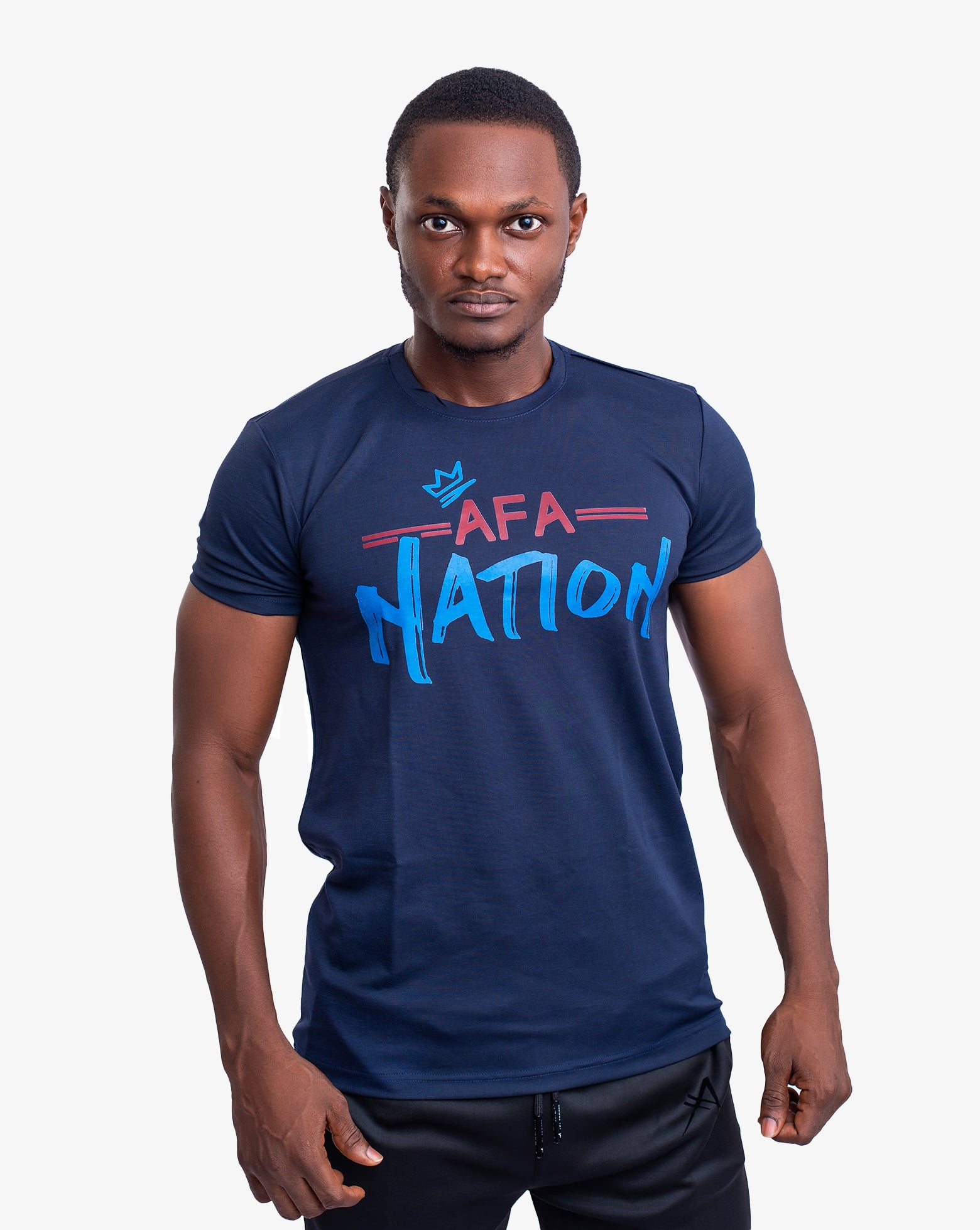 Men's AFA Nation Tee- Blue