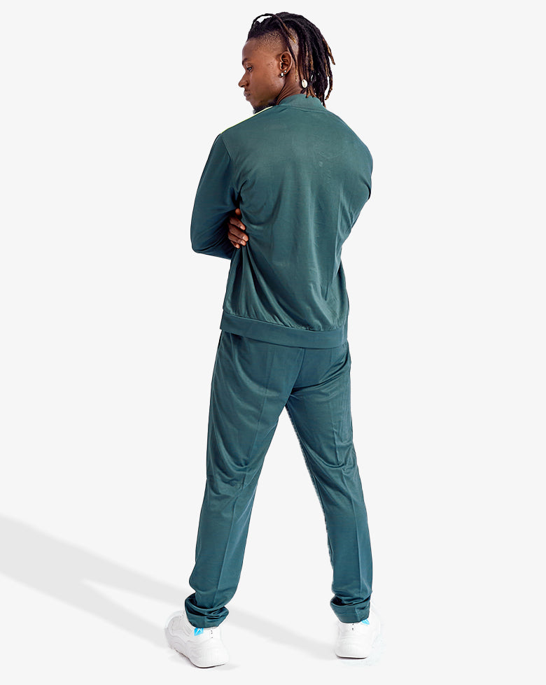 Men's Classic Tracksuit In Green